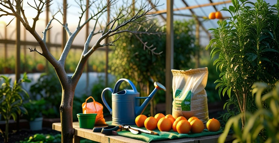 Naranjo que no florece: causas y soluciones