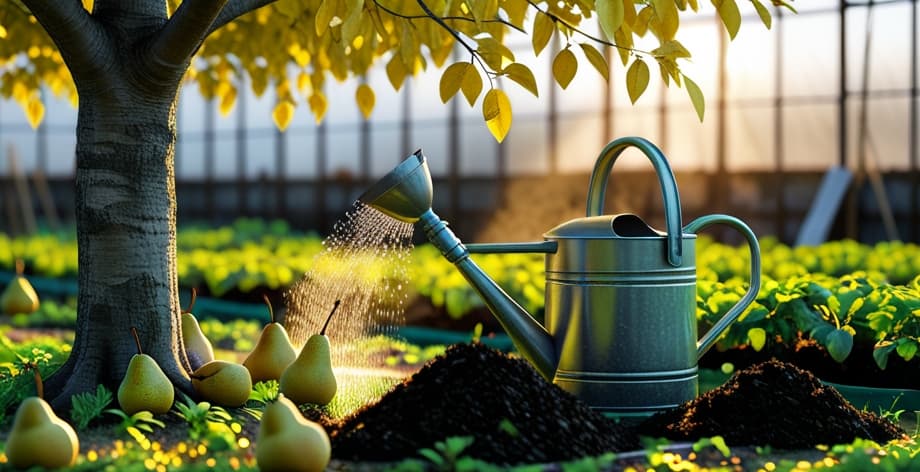 Peral con hojas amarillas: causas y soluciones efectivas