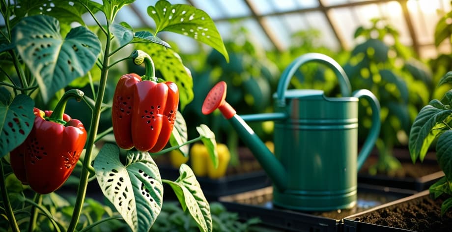 Pimiento con agujeros en hojas: causas y soluciones efectivas