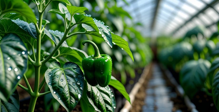 Pimiento con hojas blancas: causas y soluciones efectivas