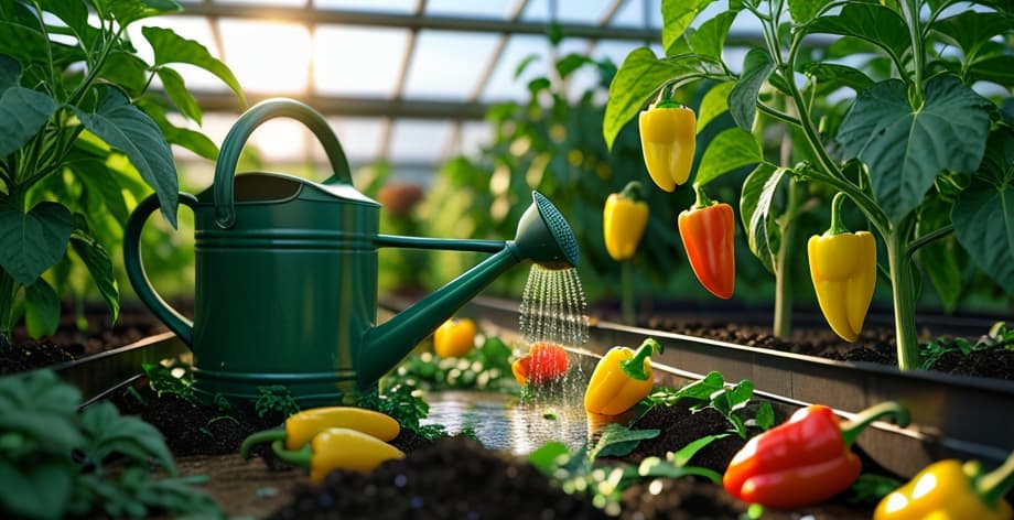 Cómo solucionar pimientos con hojas amarillas