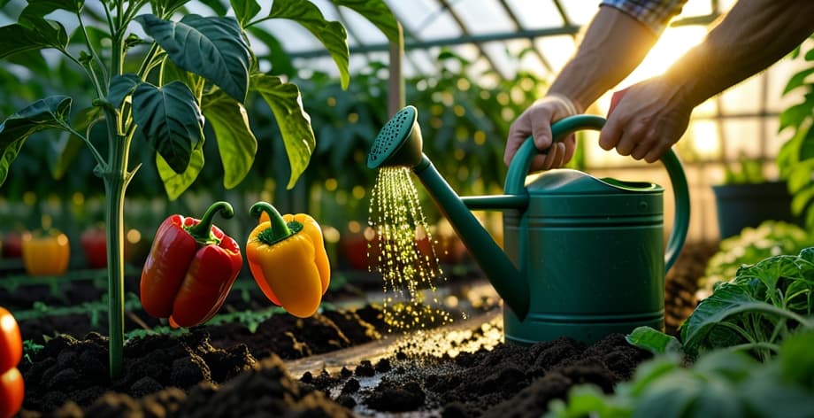 Pimientos marchitos: causas y soluciones efectivas