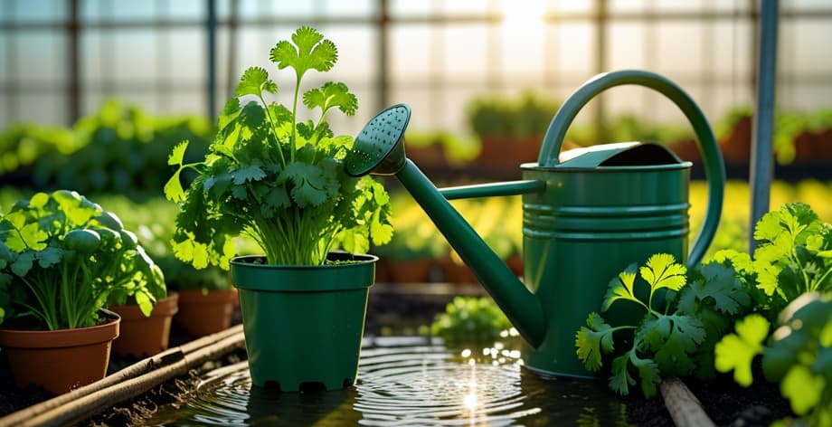 Cilantro con hojas amarillas: causas y soluciones efectivas