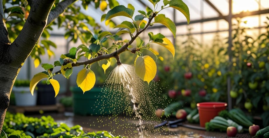 Manzano con hojas amarillas: Causas y Soluciones Efectivas