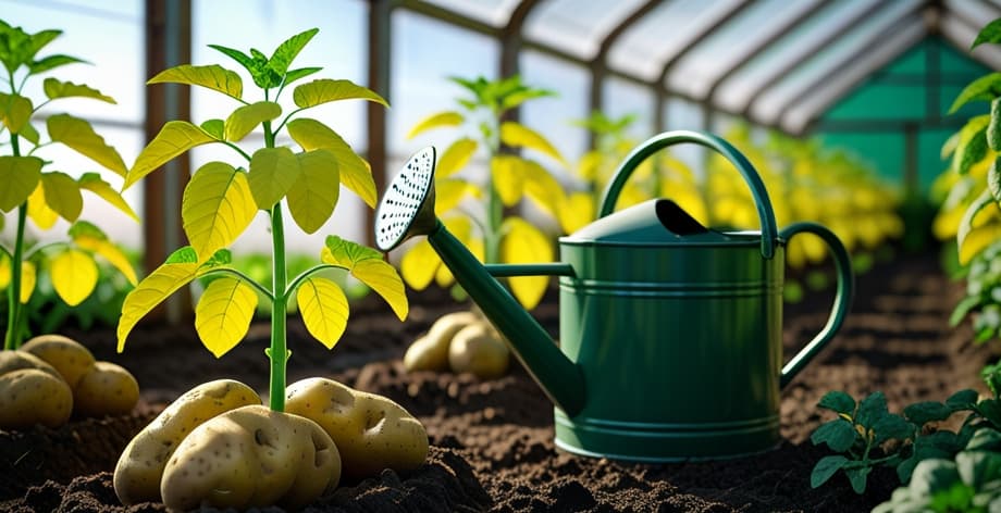 Patata con hojas amarillas: causas y soluciones efectivas