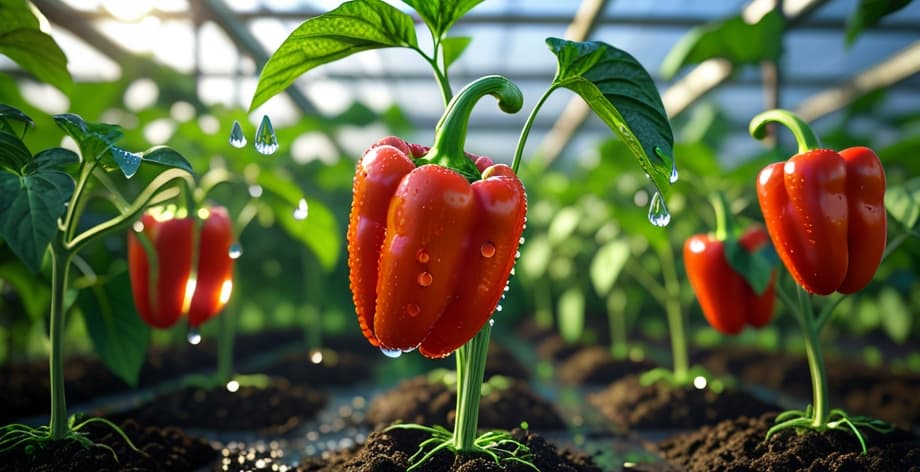 Pimiento con tallos finos: causas y soluciones efectivas