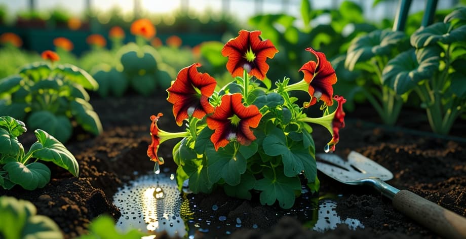 Petunia con marchitamiento: causas y soluciones efectivas