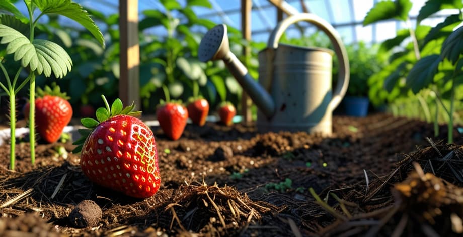 Por qué se pudren las fresas del huerto