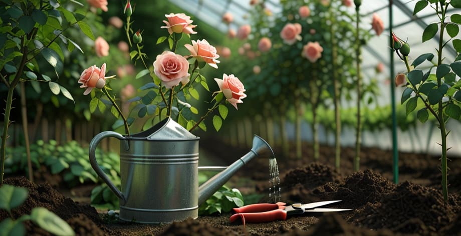Rosal con tallos débiles: causas y soluciones efectivas