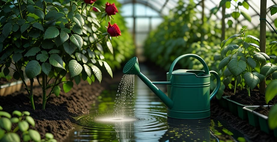 Cómo rosales con hojas caídas recuperan su vigor