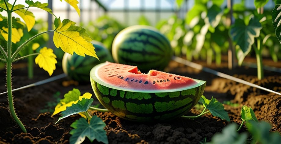 Sandía con hojas amarillas: causas y soluciones efectivas
