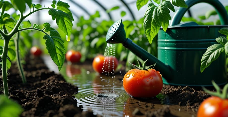Tomate con exceso de agua: causas y soluciones