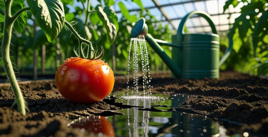 Tomate con falta de agua: causas y soluciones efectivas
