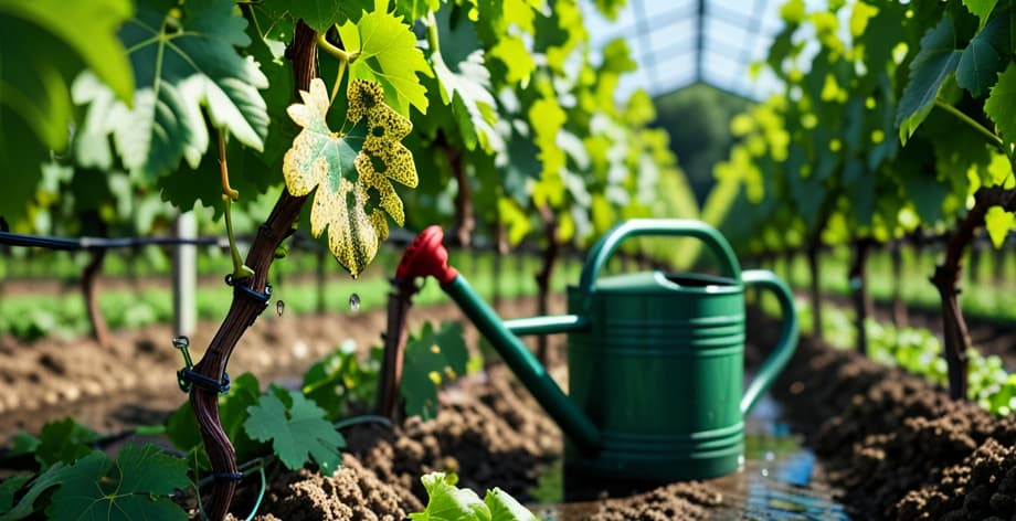 Vid con manchas en hojas: causas y soluciones efectivas