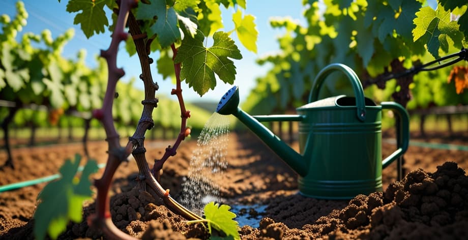 Vid con hojas caídas: causas y soluciones