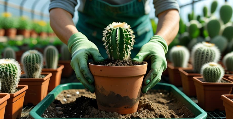 Cuándo trasplantar cactus: timing y técnica perfecta