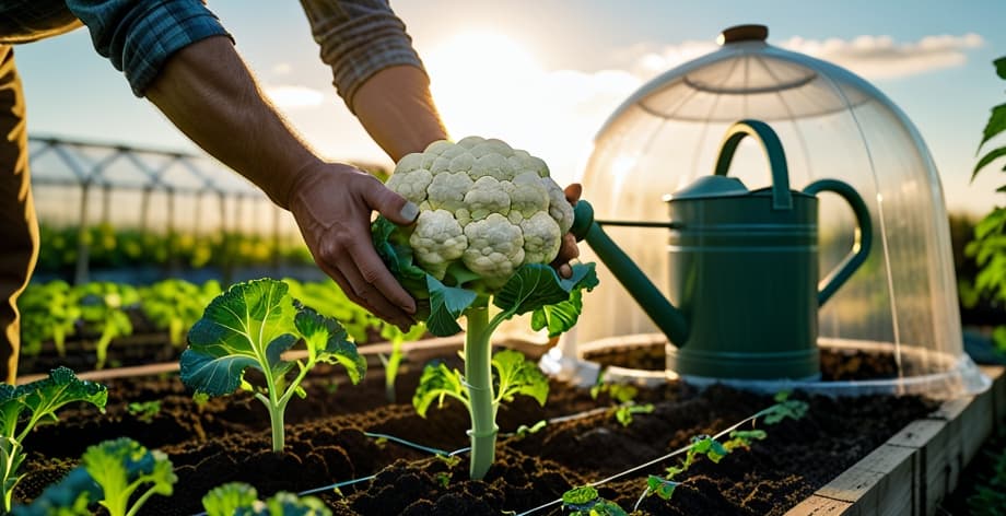 Cuándo trasplantar coliflor: timing y técnica perfecta