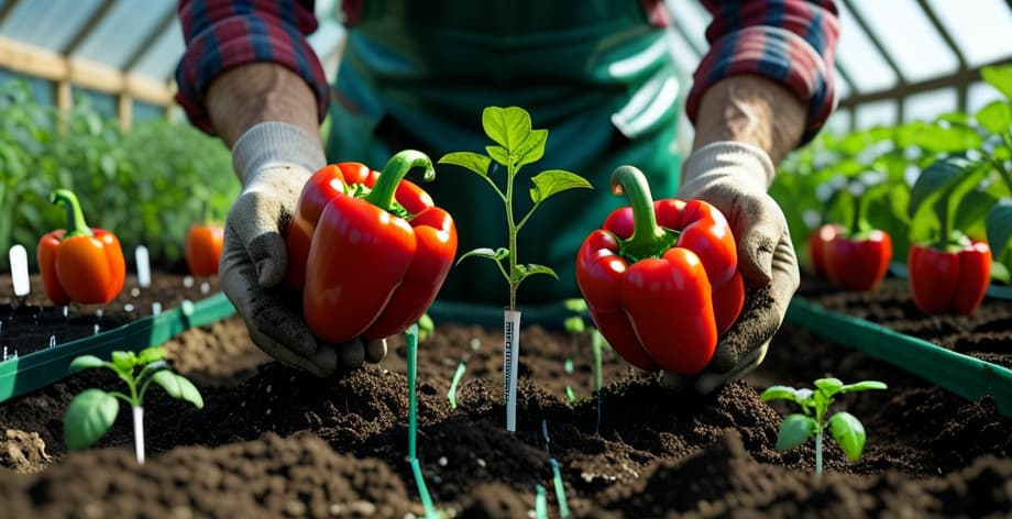 Cuándo trasplantar pimientos: timing y técnica perfecta