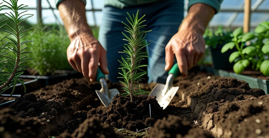Cuándo trasplantar romero: timing y técnica perfecta