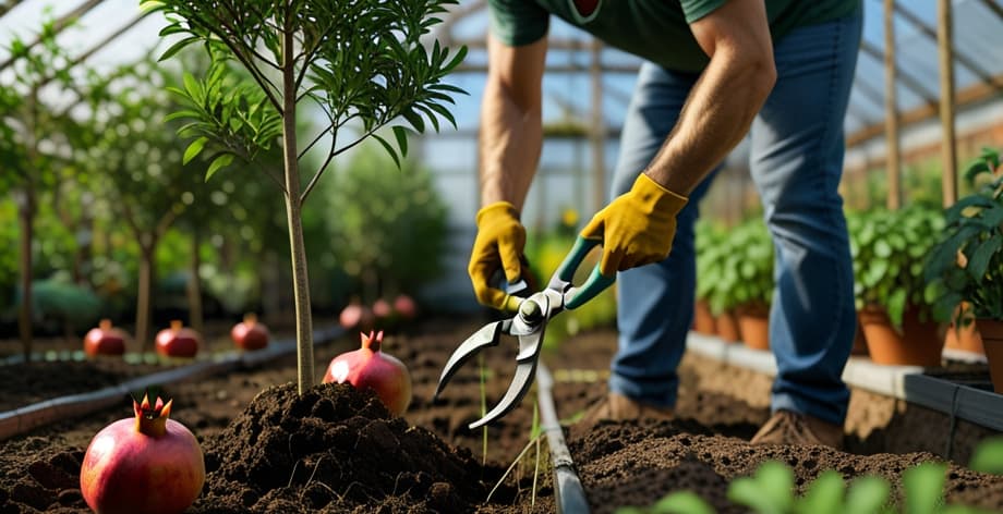Cuándo trasplantar granado: Timing y técnica perfecta