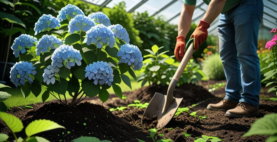 Cuándo trasplantar hortensias: timing y técnica perfecta