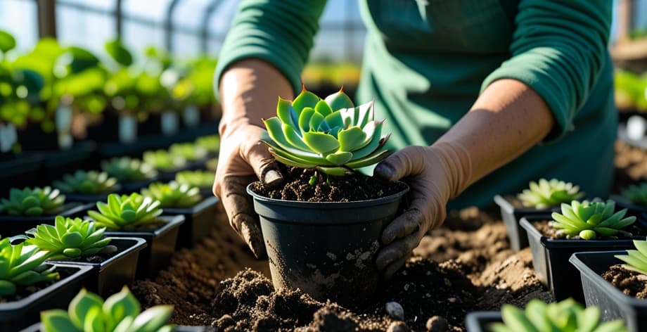 Cuándo trasplantar suculentas: timing y técnica perfecta